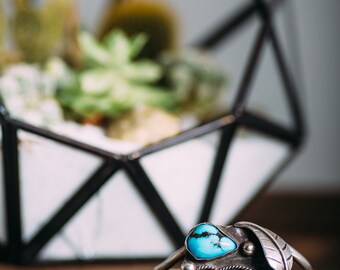 Native Turquoise Indian Cuff