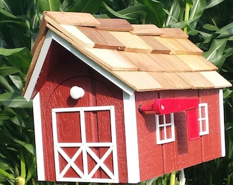 Traditional Mailbox Dutch Barn - Amish Made **FREE shipping**