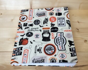 Large Halloween Photo Album | Coptic Stitch | Sketchbook | Journal | Notebook