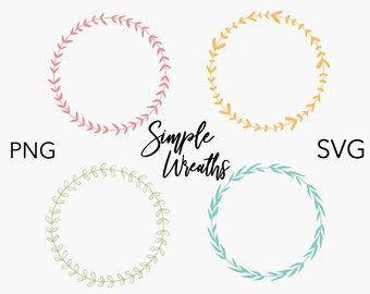 Download Simple wreath | Etsy