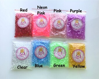 Fishbowl Beads for making Crunchy Slime 75g/150g/225g