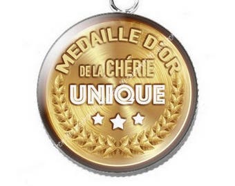 Pendant cabochon resin gold sweetheart... 12