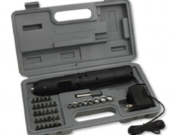 41pc Foldable Cordless Screwdriver Folding Foldable Electric Battery Operated