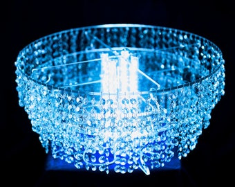 Lighted Crystal BDazzle cake stand