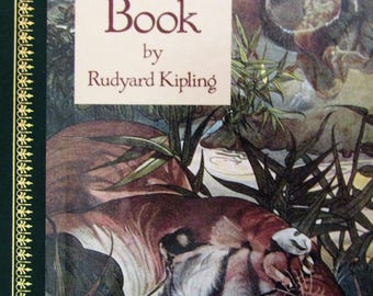 The Jungle Book, Rudyard Kipling, illustrated by Maurice & Edward Detmold,