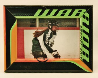 4 x 6 Hockey Stick Frame - FREE SHIPPING in US (#6334)