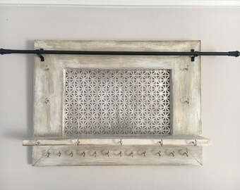 Wall Mounted Jewelry Organizer