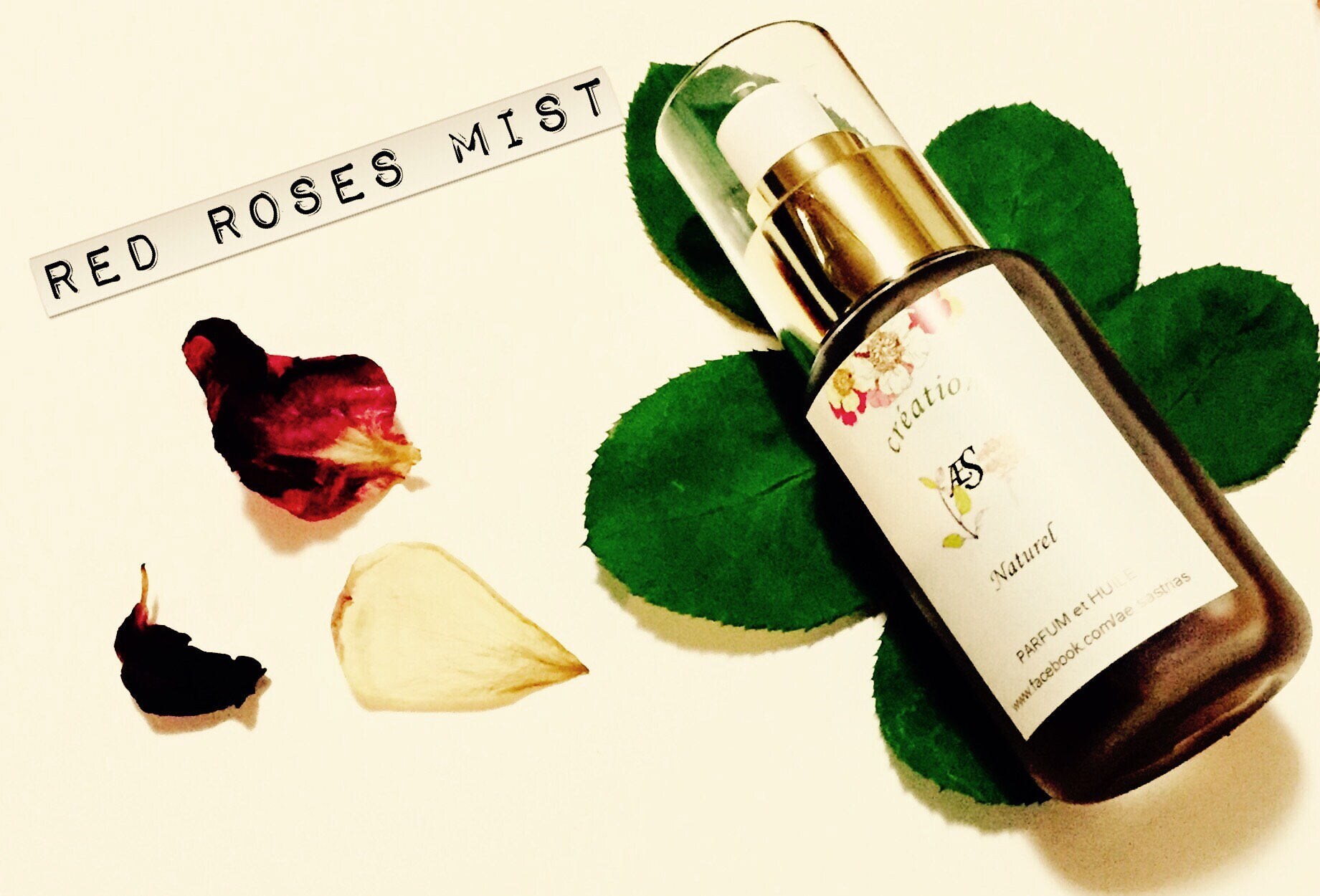 50 ml / Red Roses fragrance / Mist bottle with atomiser/ See