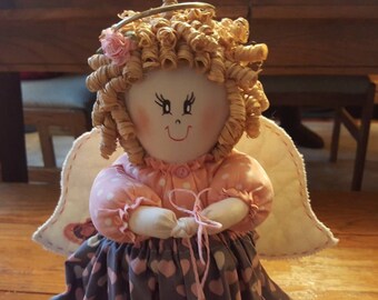 Blonde valentine angel