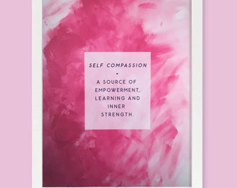 Self Compassion Art Print