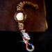 Vintage Mirror Bracelet, Banjara Gypsy, Braided Jewelry, Bohemian Fashion, Gujarat India, Tribal Ornament, Ethnic Bracelet