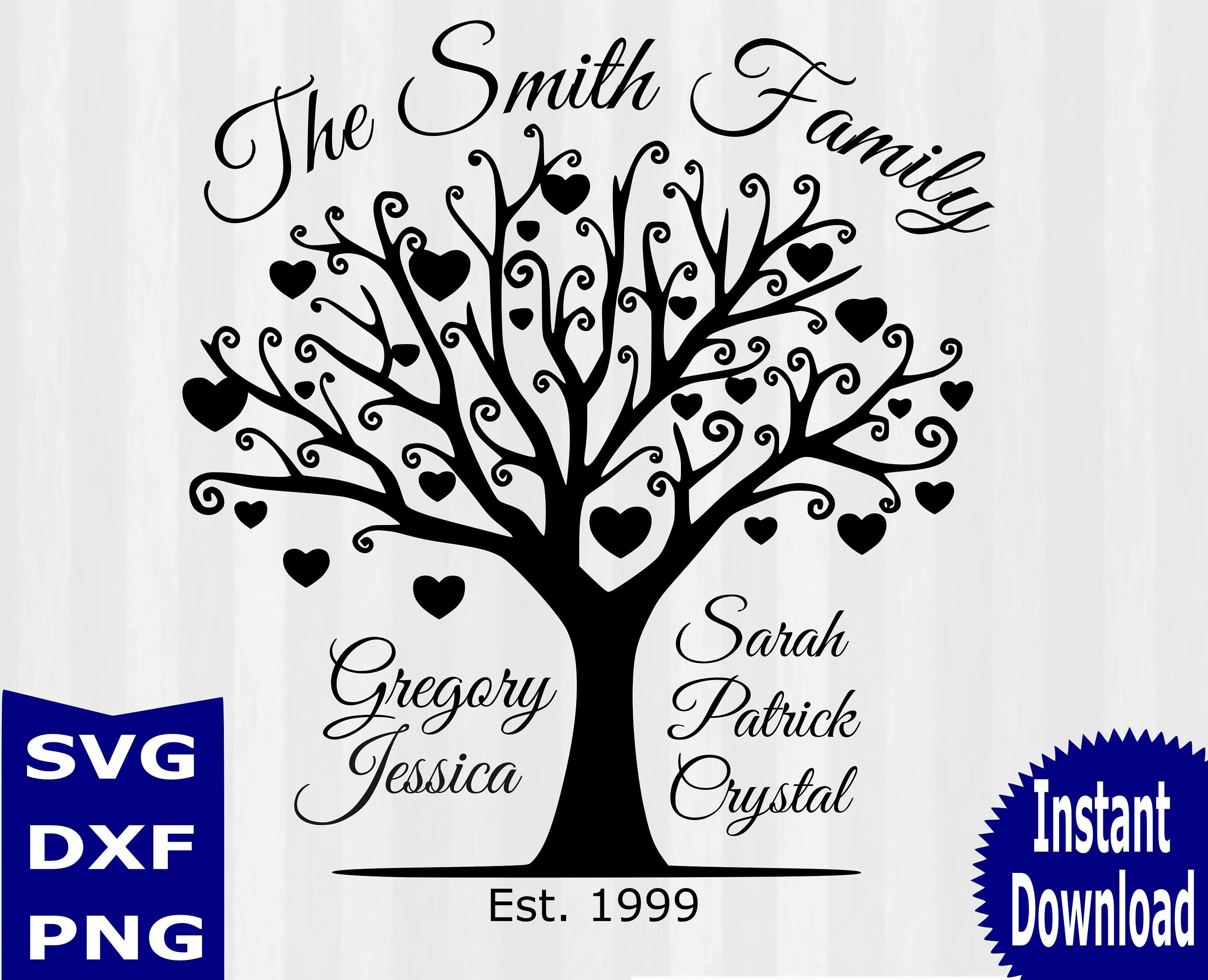 Free Free 60 Cricut Family Tree Svg Free SVG PNG EPS DXF File