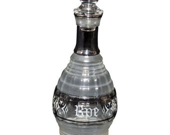 Hazel Atlas Glass Rye Decanter, C. 1935