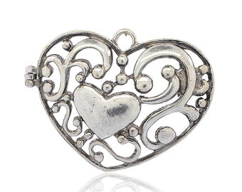 Heart Pendant - Magnetic - Sold Individually