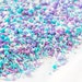 COTTON CANDY Sprinkle Medley - 4 oz (1/2 cup) jar - Vegtarian, Jimmies, Skinny Sprinkles, Canadian - Sweetapolita