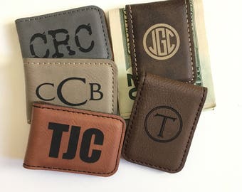 Money Clip Personalized For Men Money Clips For Men Personalized For Him Magnetic Money Clip Monogramed Money Clip Gift Money Holder Groom