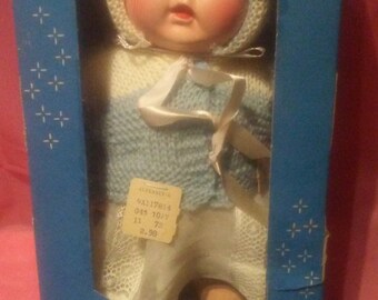 1949 Sayco Baby Doll NIB with Working Crier and all Original Tags