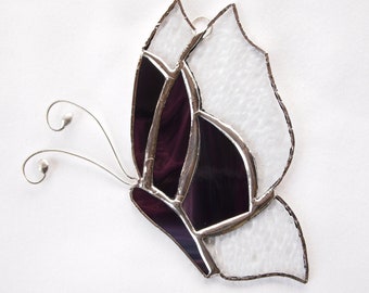 Stained Glass Butterfly Suncatcher