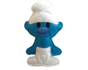 Smurf inspired Catnip Toy