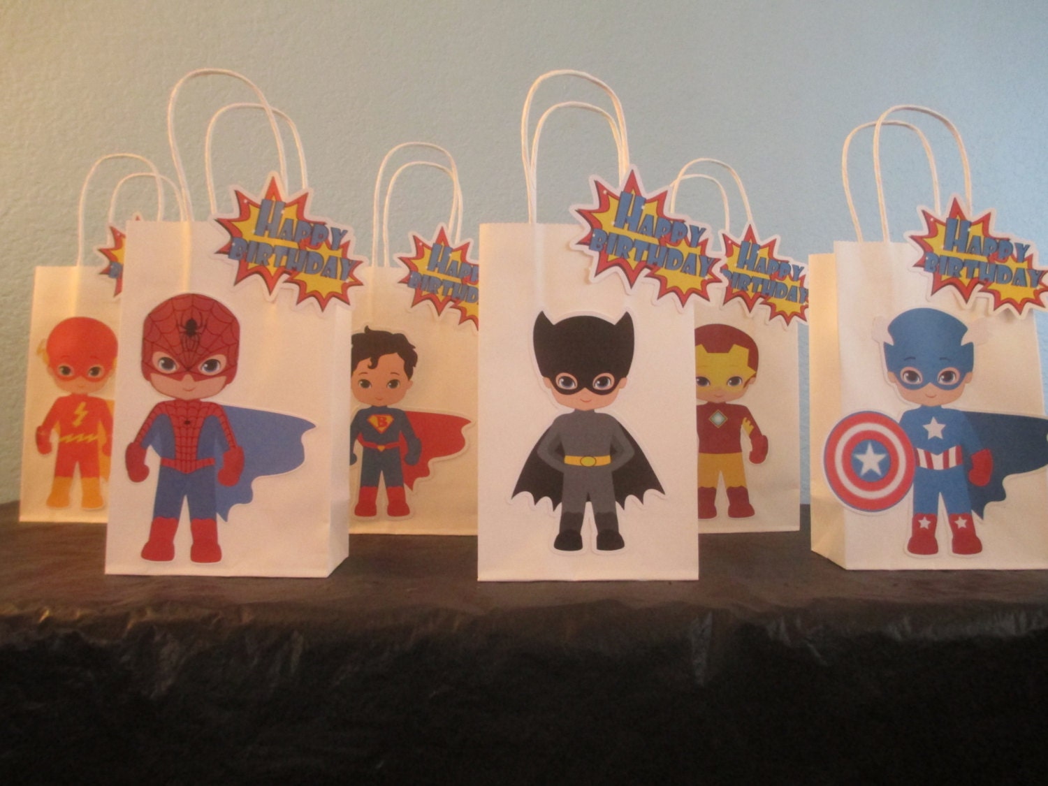 Superhero Favor Bag10Superhero Goodie BagSuperhero Gift