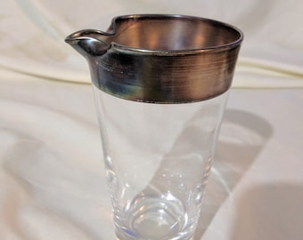 Dorothy Thorpe 10 Ounce Silver Rimmed Martini Mixer
