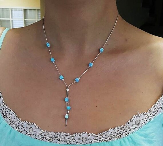 Charming natural Opal Necklace