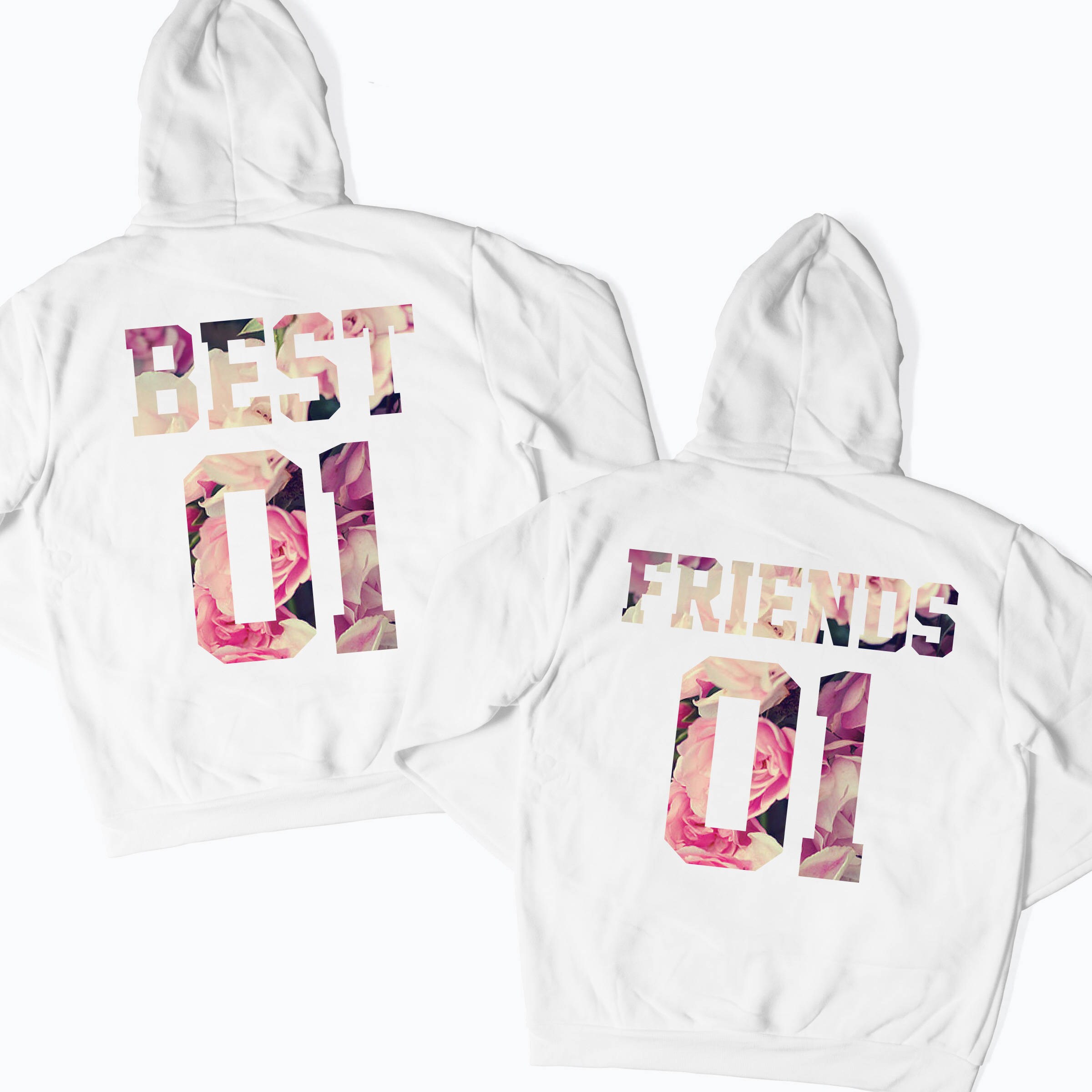 Best Friends Matching Hoodies Matching Couple Shirts Matching