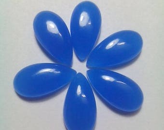 Blue Chalcedony 20 MM Cabochon