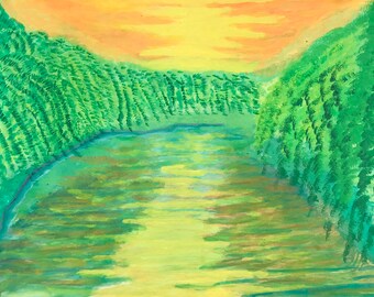 Weeping Willow River