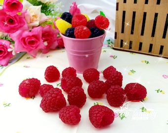 Raspberries Silicone mold for soap