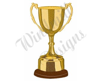 Trophy - Machine Embroidery Design