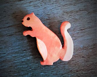 Ceramic Xerus Squirrel Magnet