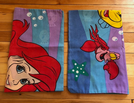 vintage 1990s walt disney the little mermaid ariel sebastian