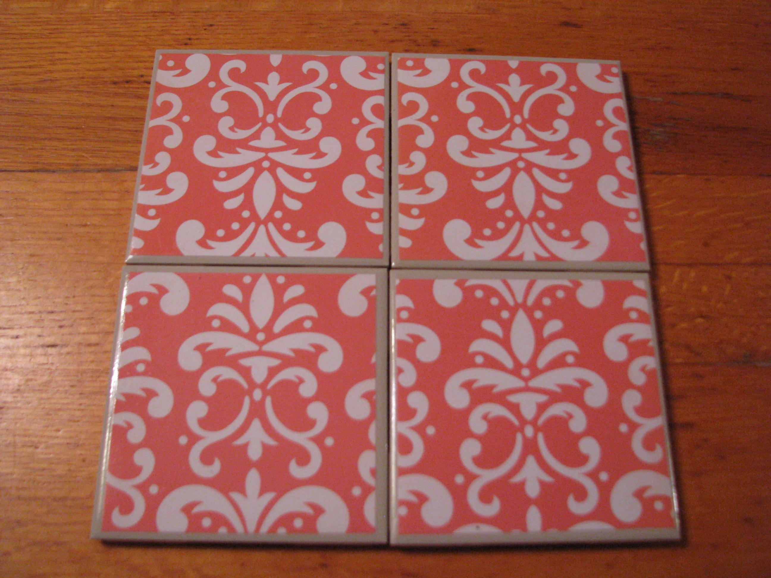 Coasters For Drinks Tile Coasters Handmade Coasters Orange Coasters For Drinks Tile Coasters Handmade Coasters Orange