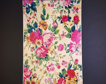 25 10X13 inch Classic Vintage Rose flower Design Color Poly Mailer Self Seal Flat Shipping Envelope Bag Designer