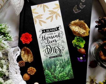 Thousand Lives - bookmark