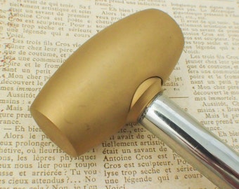 Brass Hammer - My Pick for a Great Stamping and Dapping and More - Stamping Disc Sample Included