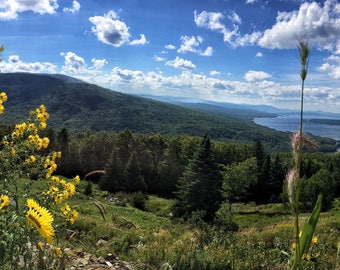 Height of Land Pano - Rangeley, Maine - Photography