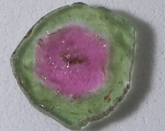 Watermelon Tourmaline Slice 3.20ct