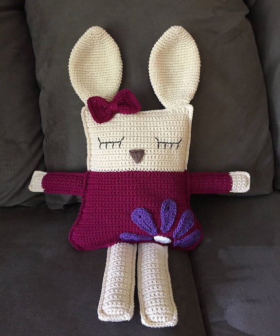 crochet ragdoll bunny