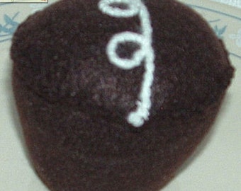 10% OFF--Felt Chocolate Cupcake - #105