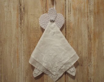 Vintage handkerchief angel