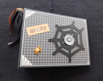Halloween, Trick or Treat Scrapbook Mini Album