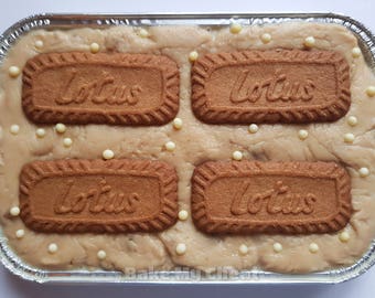 Lotus Biscoff Belgian Chocolate Fudge Tray