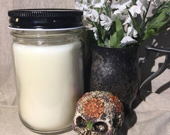Lavender scented all natural soy candle