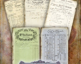 Vintage Ephemera Tags