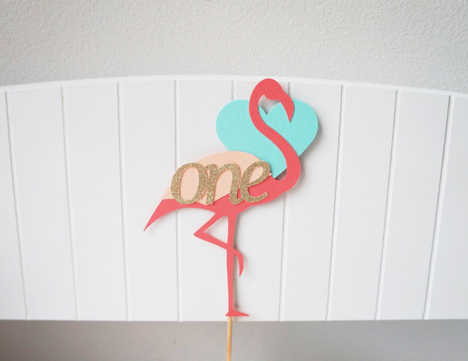 Flamingo Cake Topper