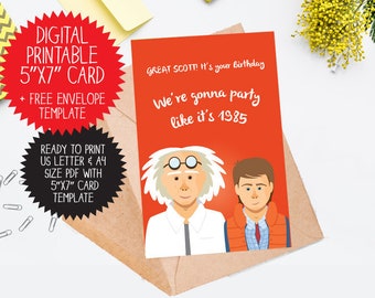 funny birthday card printable etsy