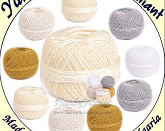 Brilliant Crochet Yarn Crochet thread tasel yarn Amigurumi Kumihimo Cotton yarn voscoseyarn hypoallergenic yarn vegan yarn Color choise DSH