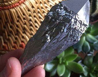 Titanium Aura Quartz Crystal Point | Electriokated | Spiritual Junkies | Reiki Love Infused | Healing Crystal | Gemstone